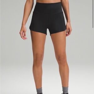 speed up high rise lululemon black shorts